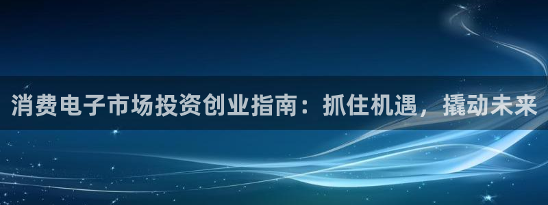 凯发天生赢家一触即发官网|消费电子市场投资创业指南：抓住机遇，撬动未来